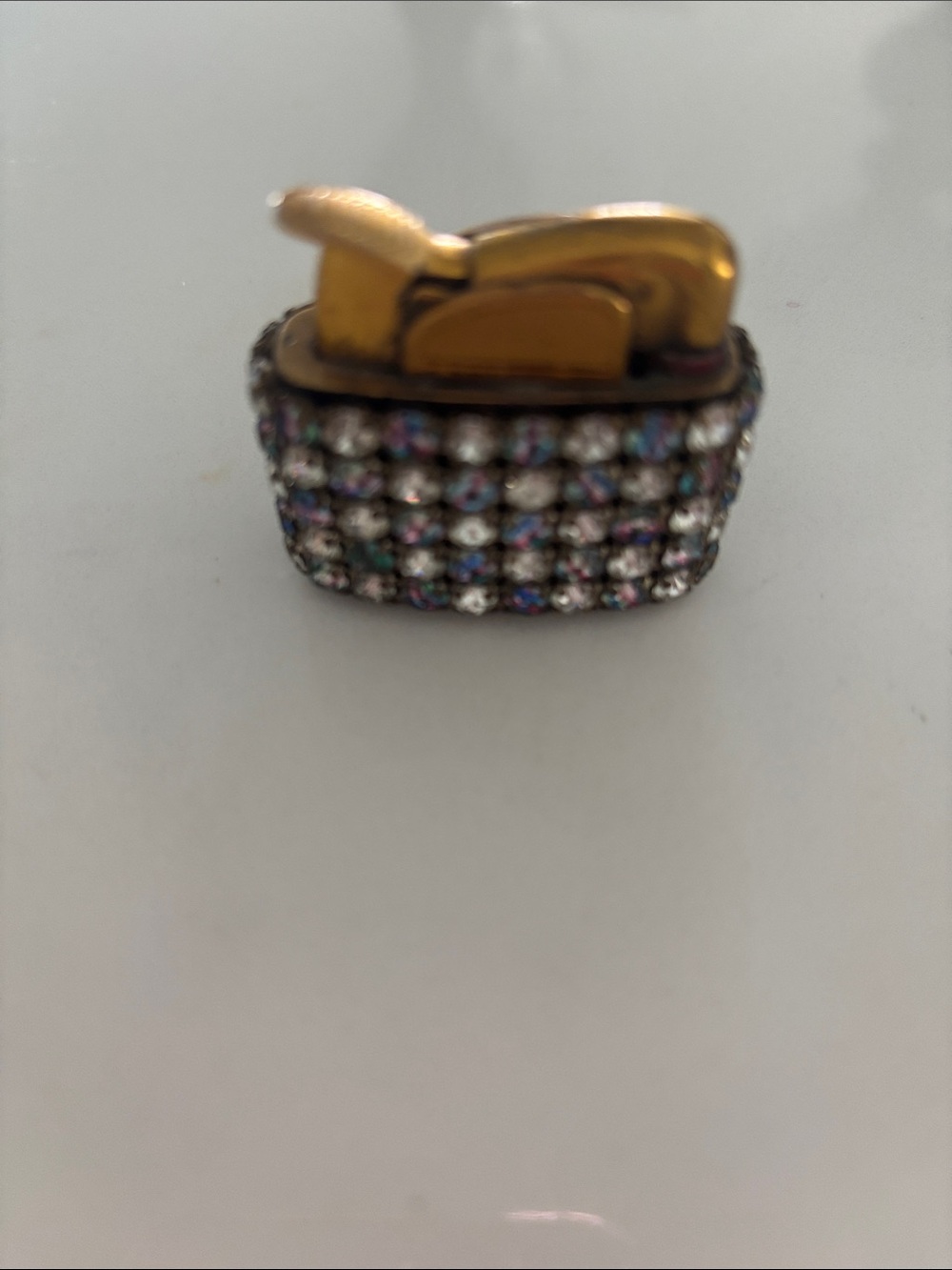 Vintage 1950’s Evan’s Rhinestone Cigarette Lighter